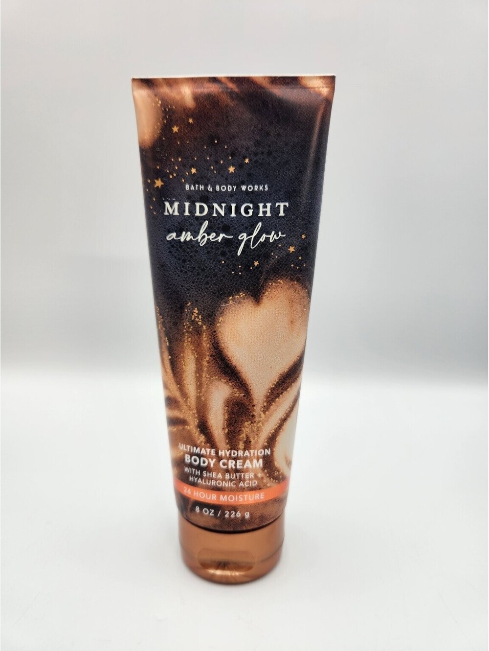 Bath & Body Works Midnight Amber Glow Ultimate Hydration Body Cream 8oz New F4